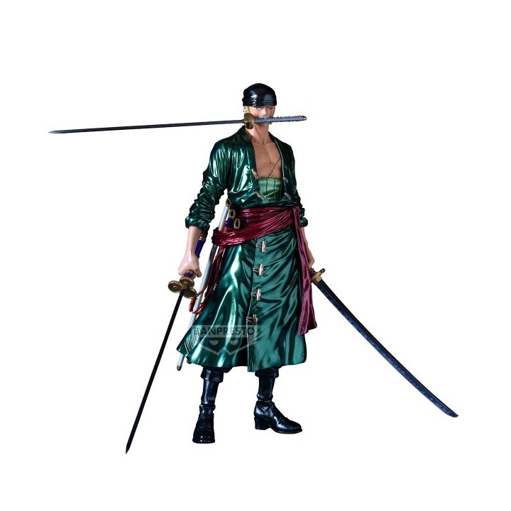 Figura banpresto one piece premium roronoa