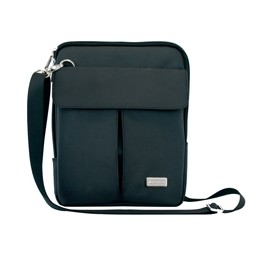 Bandolera nylon hasta 10 pulgadas negra