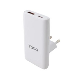 Cargador pared tooq gan 65w 1x