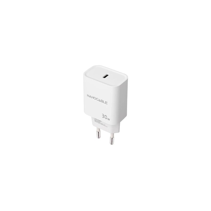 Cargador nanocable pared usb - c pd 30w