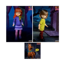 Set 6 figuras mezco toyz scooby - doo