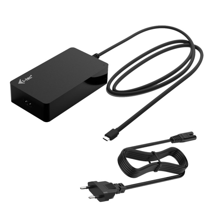 Cargador universal i - tec charger - c140w 140w usb tipo c negro