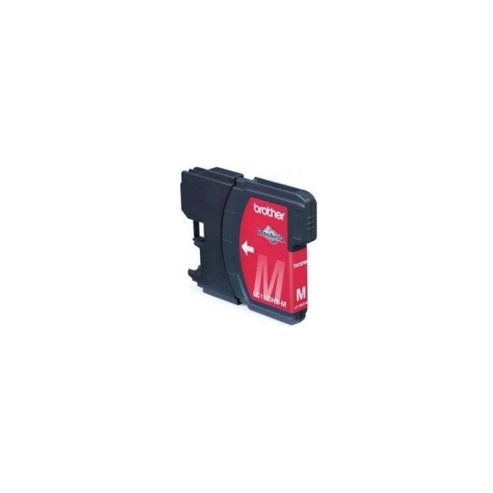 Cartucho tinta brother lc1100m magenta 750