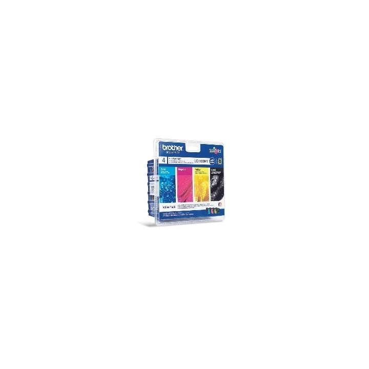 Multipack brother lc1100valbp mfc5890cn dcp6690cw mfc6490cw