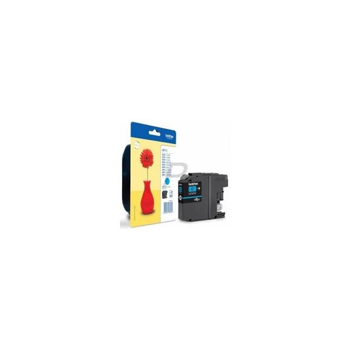 Cartucho tinta brother lc121cbp azul 300