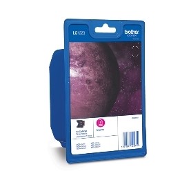 Cartucho tinta brother lc1220mbp magenta 300 paginas dcpj525w - dcpj725dw - dcpj925dw - mfcj430w - mfcj625dw - mfcj825dw