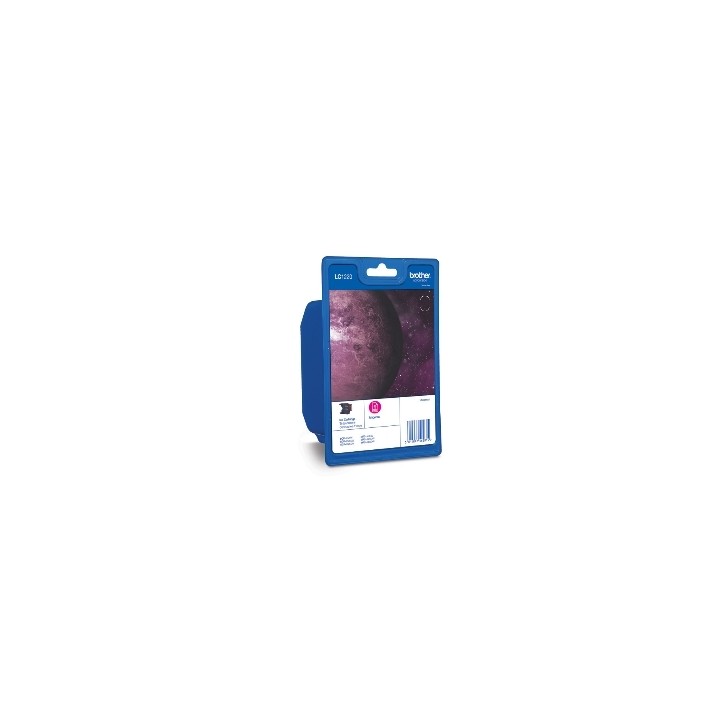 Cartucho tinta brother lc1220mbp magenta 300 paginas dcpj525w - dcpj725dw - dcpj925dw - mfcj430w - mfcj625dw - mfcj825dw