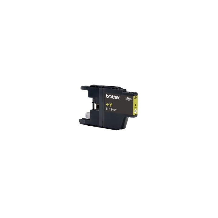 Cartucho tinta brother lc1240ybp amarillo 600