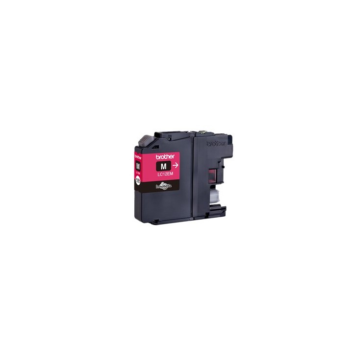 Cartucho tinta brother lc12em magenta 1200
