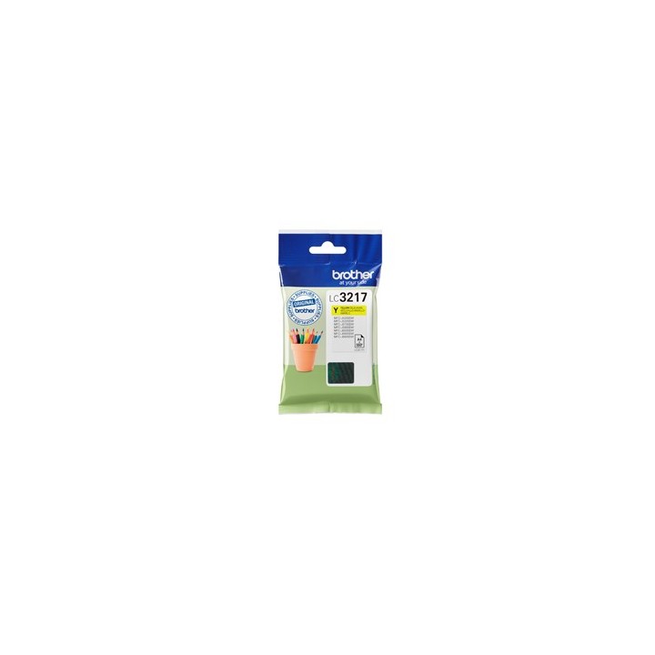 Cartucho tinta brother lc3217y amarillo 550
