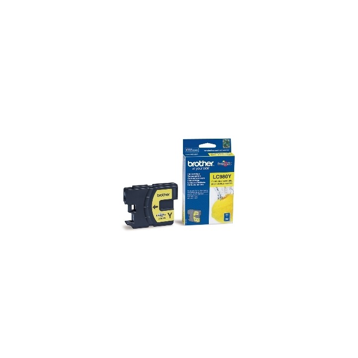 Cartucho tinta brother lc980y amarillo 260