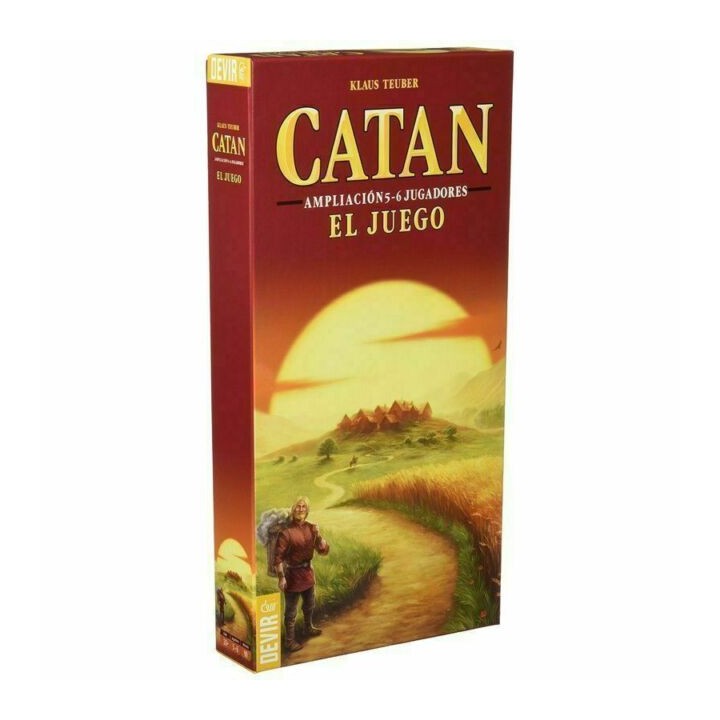 Juego mesa devir colonos catan 5 - 6