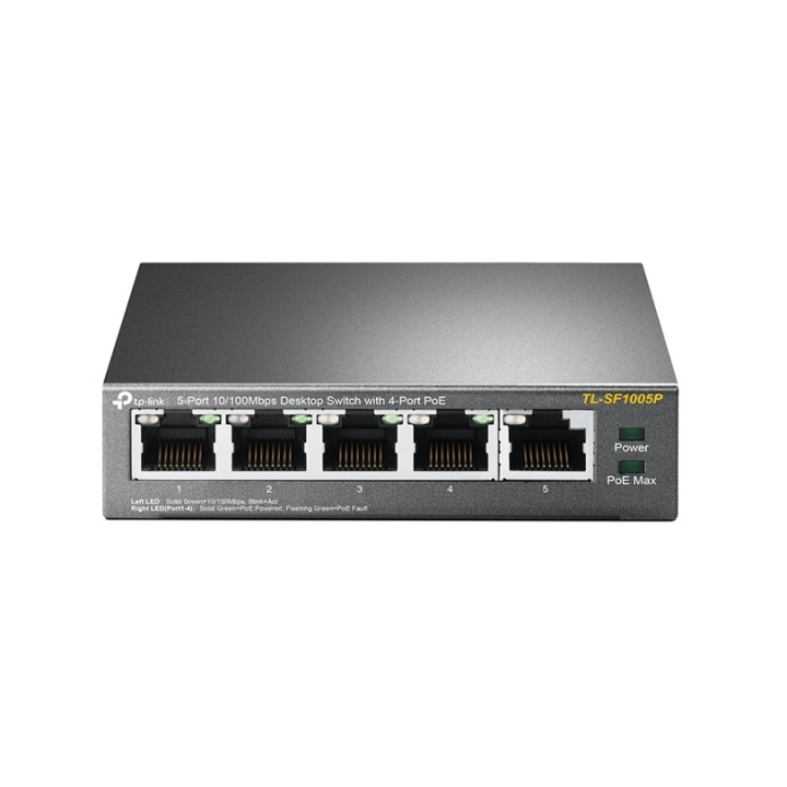 Switch 5 puertos tp - link tl - sf1005p 10
