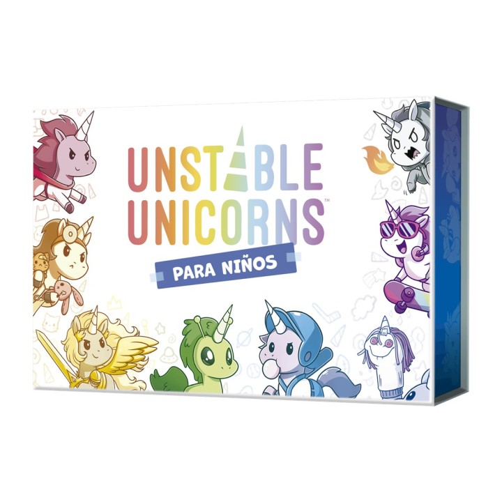 Juego mesa unstable unicorns niños edad