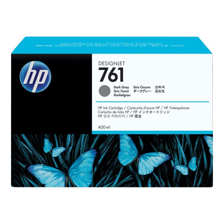 Cartucho tinta hp 761 gris oscuro