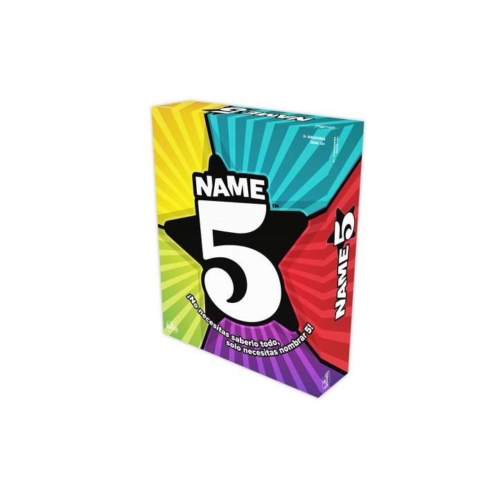 Juego mesa name 5 big box