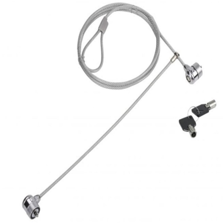 Cable seguridad portatiles 1.5m conceptronic doble