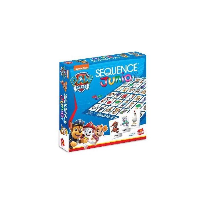 Juego mesa sequence patrulla canina