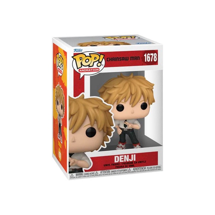 Funko pop animación chainsaw man denji