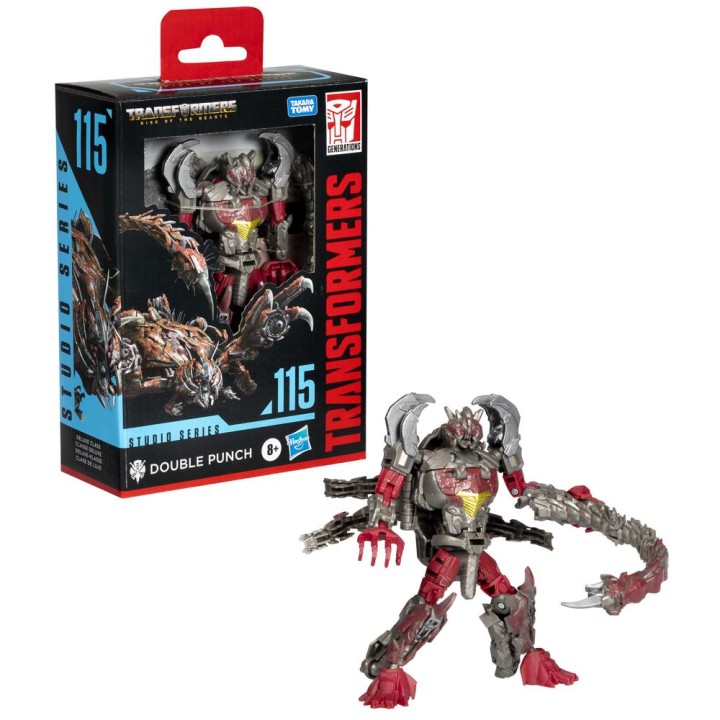 Figura hasbro transformers double punch studio