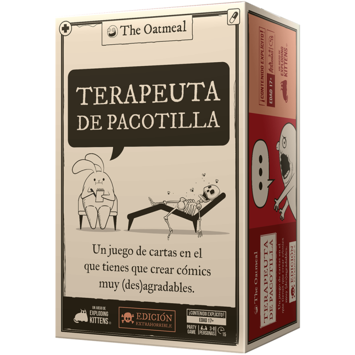 Juego mesa terapeuta pacotilla