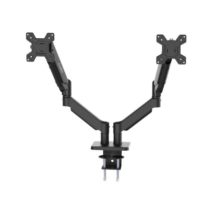 Soporte 2 monitores coolbox hasta 32 pulgadas
