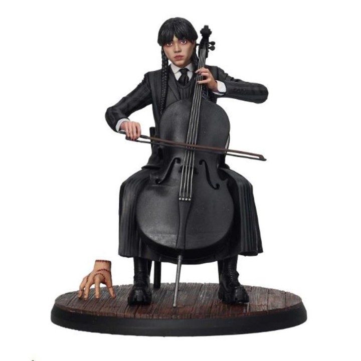 Figura sd toys wednesday miercoles violonchelo