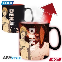 Taza termica abystyle chainsaw man denki