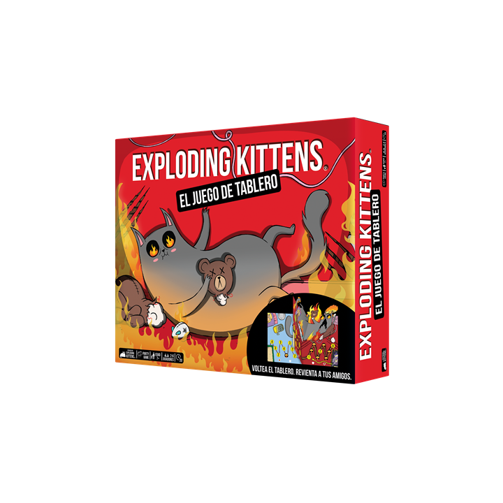 Juego mesa exploding kittens: el juego