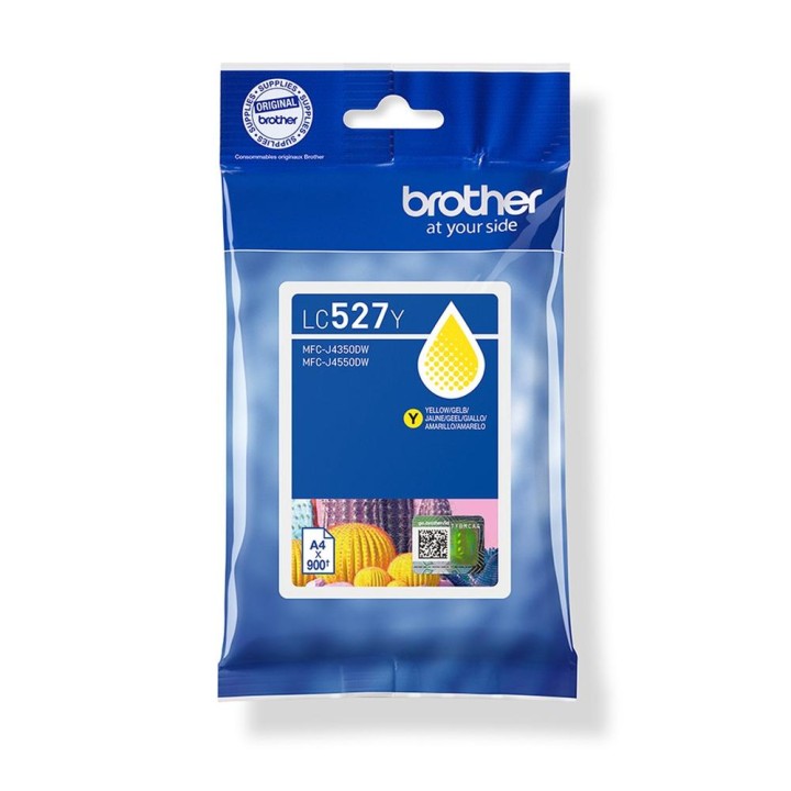 Cartucho tinta brother lc527y amarillo