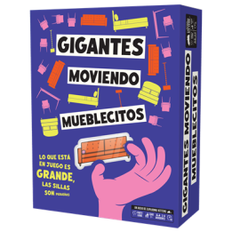 Juego mesa gigantes moviendo mueblecitos