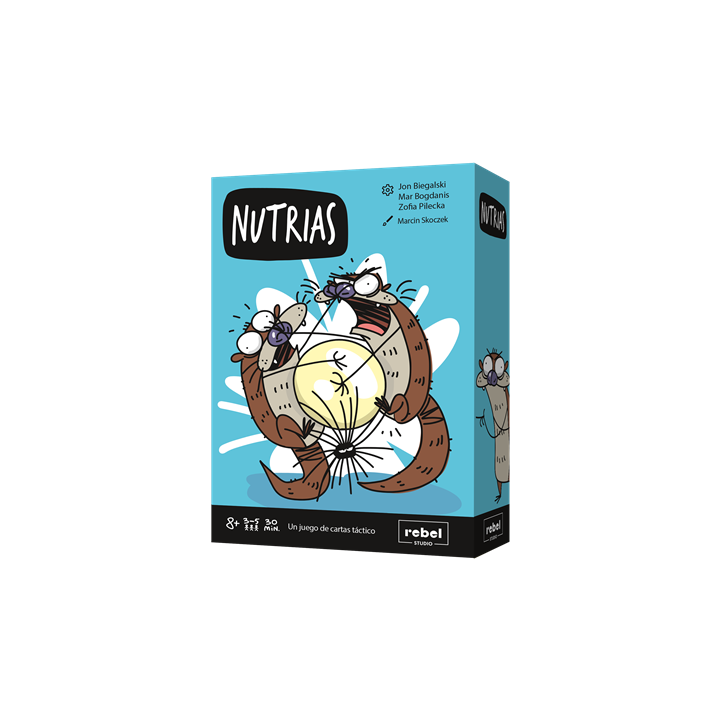 Juego mesa nutrias
