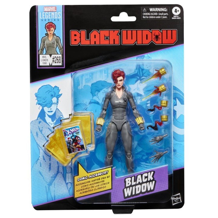 Figura hasbro marvel legends series black