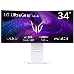 Monitor curvo gaming 34 pulgadas lg 34gx90sa - w