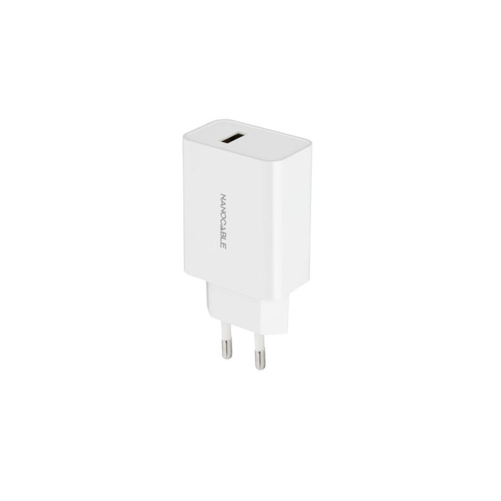 Cargador nanocable usb - a 5v 2.1a blanco