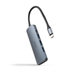 Hub nanocable usb - c 5 en 1