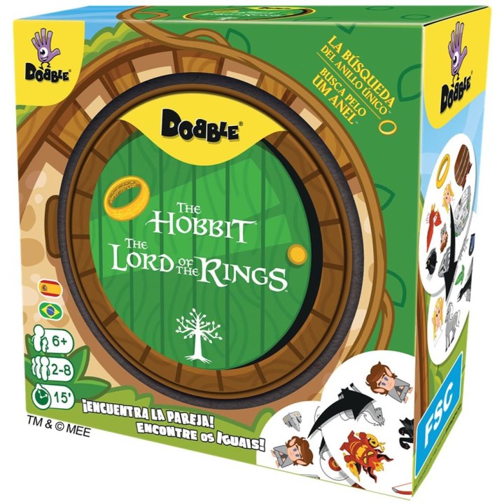 Juego mesa dobble the lord of
