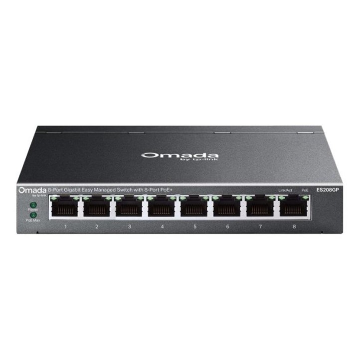 Switch tp - link omada es208gp 8 puertos