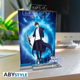 Figura acrílica solo leveling diorama jinwoo