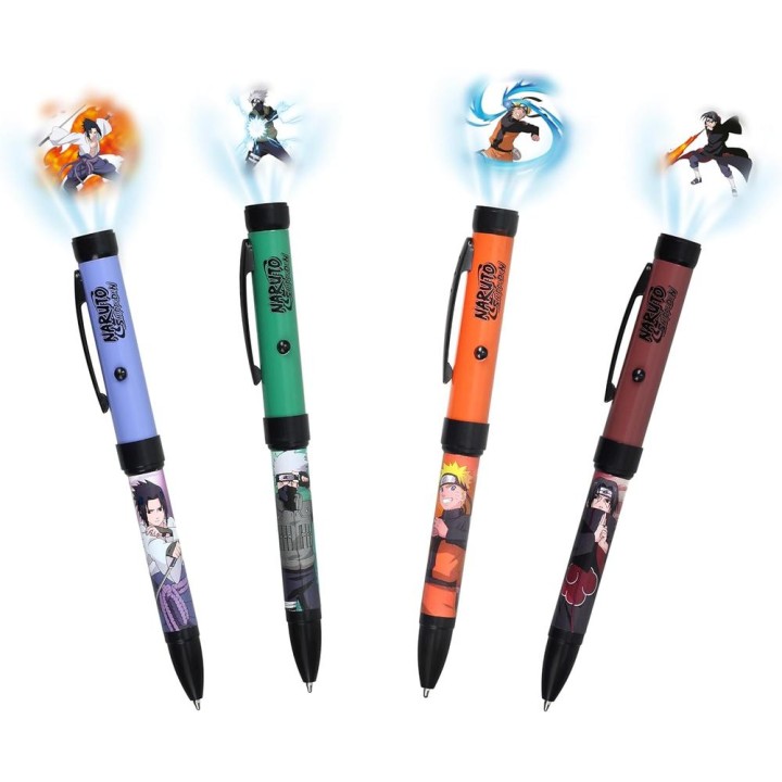 Boligrafos proyectores naruto shippuden 1 unidad