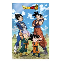 Poster 3d 58x38cm battle of gods