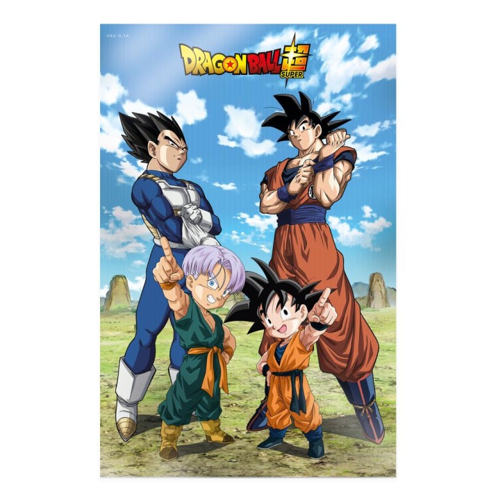 Poster 3d 58x38cm battle of gods