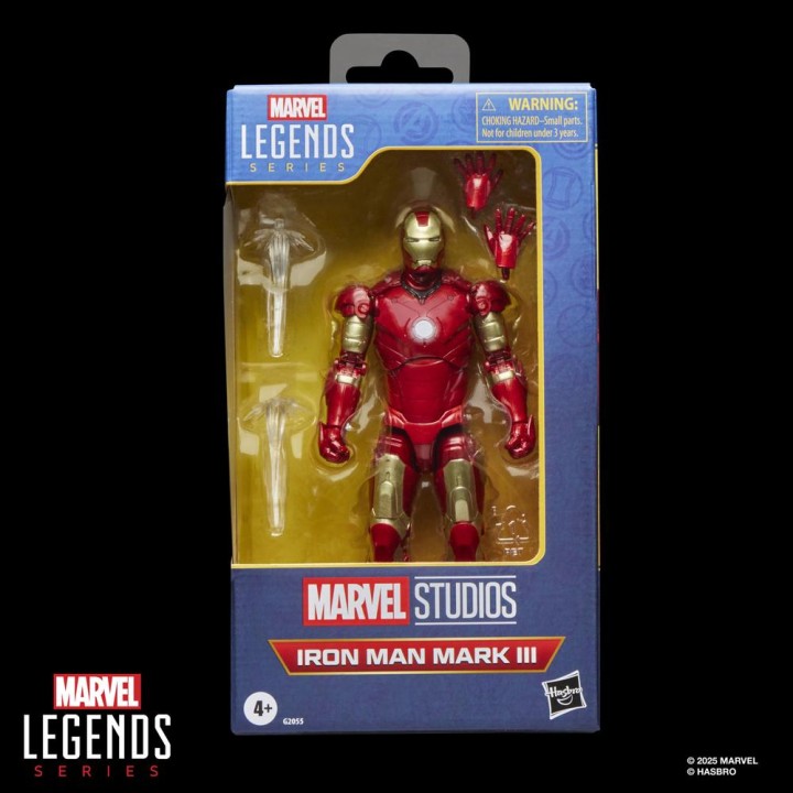 Figura hasbro marvel legends series iron