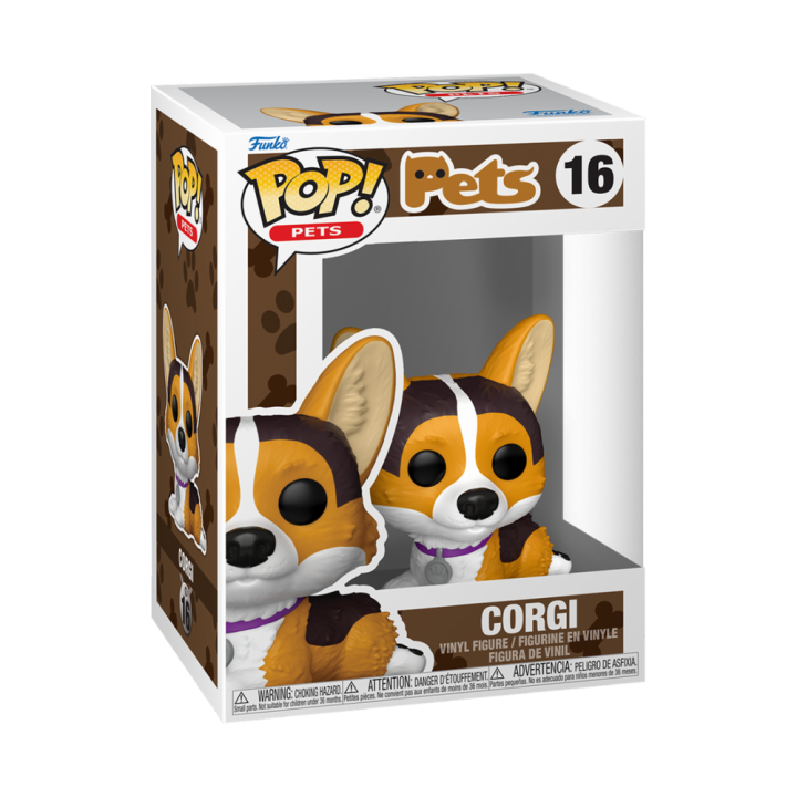 Funko pop pets s3 corgi