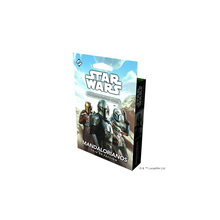Caja star wars: deckbuilding game mandalorianos
