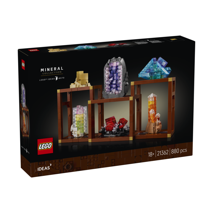 Lego ideas colección minerales