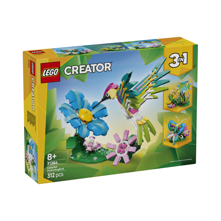 Lego creator 3 animales juguete en