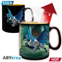 Taza termocolora dc comics batman y