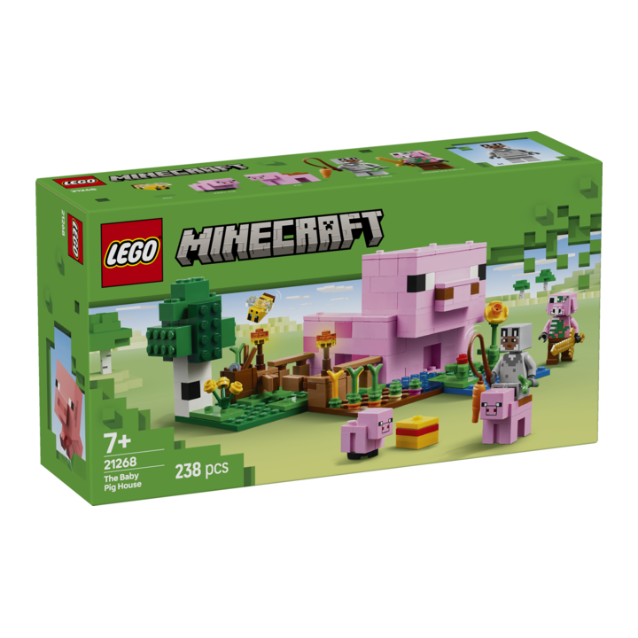 Lego minecraft la casa - cerdo bebé