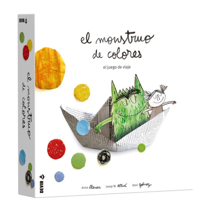 Juego mesa el monstruo colores
